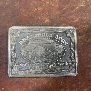 Grand Ole Opry Nashville‎ Tennessee Belt Buckle OGEN Since 1925